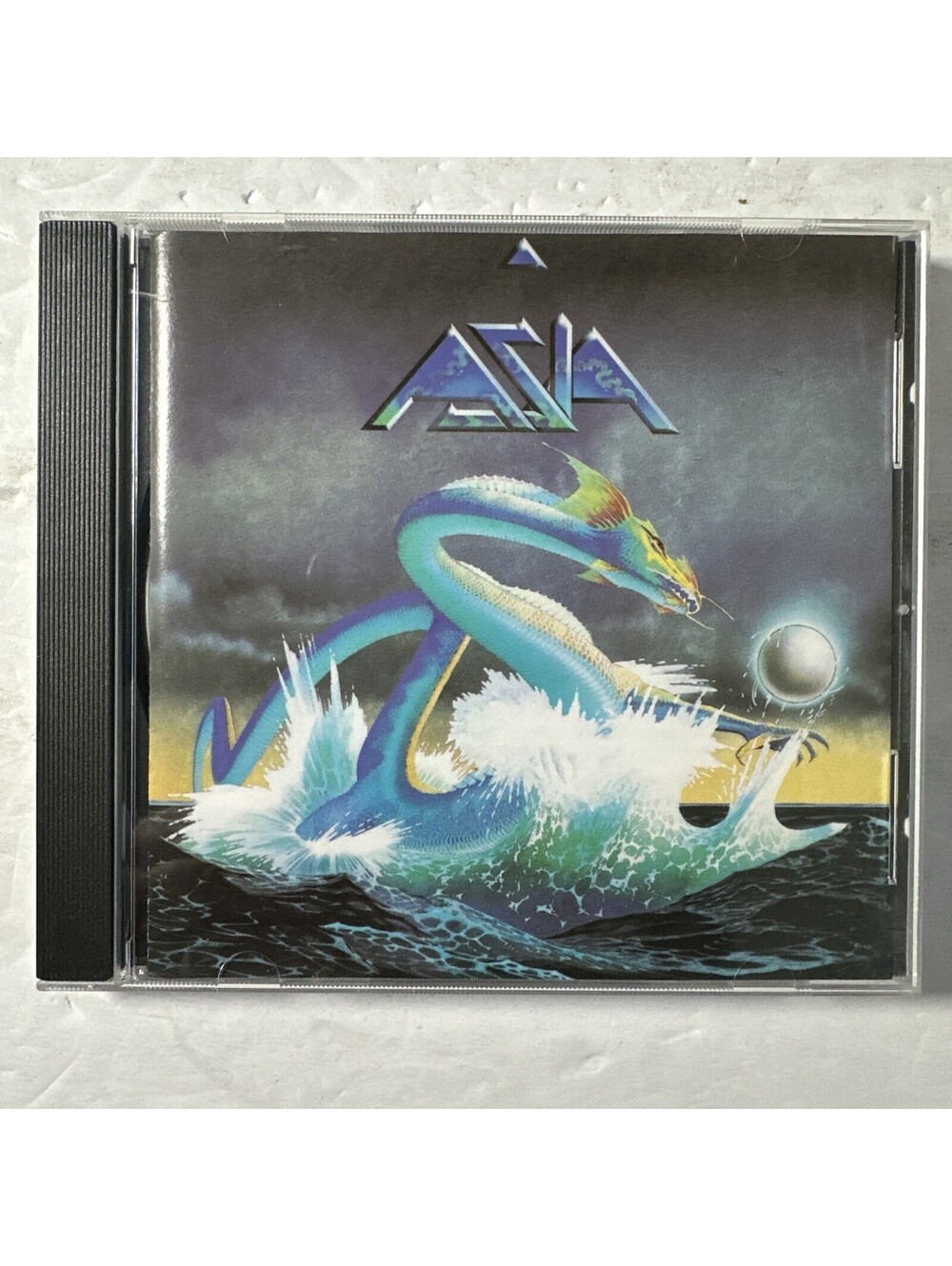 Asia Self Titled Debut Geffen Records CD w insert Mint Disc